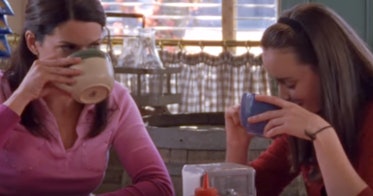 Gilmore Girls - First I drink the coffee Water Bottle by Quote