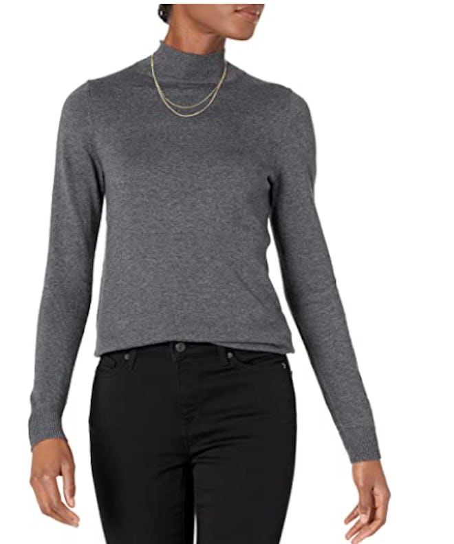 Amazon Essentials Mock Neck Sweater