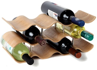 Lily's Home Countertop Wave Wine Rack