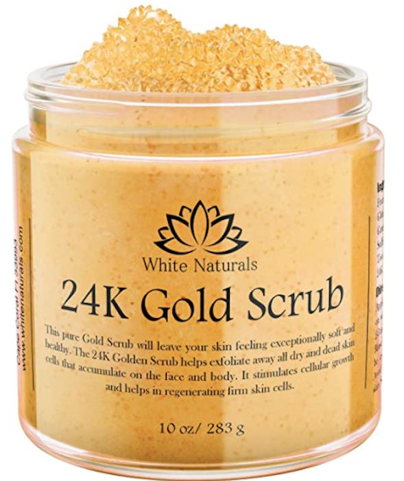 White Naturals 24K Gold Scrub