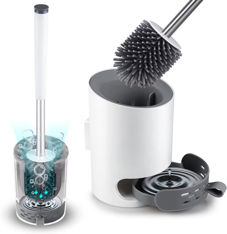 Domi-patrol Toilet Brush & Holder Set