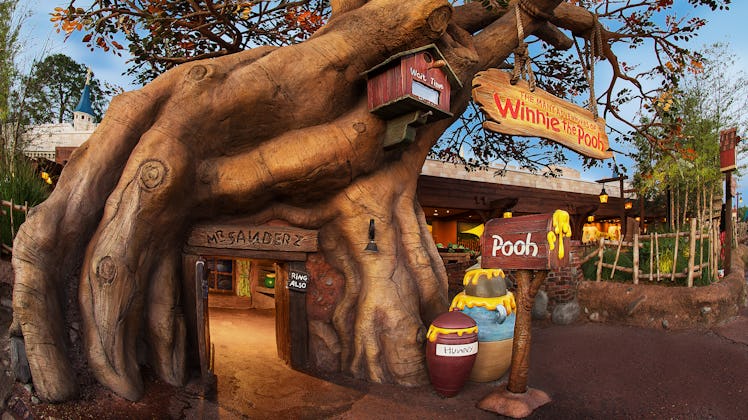  Visit The Many Adventures of Winnie the Pooh ride at Disney World for Pooh's 95th anniversary.