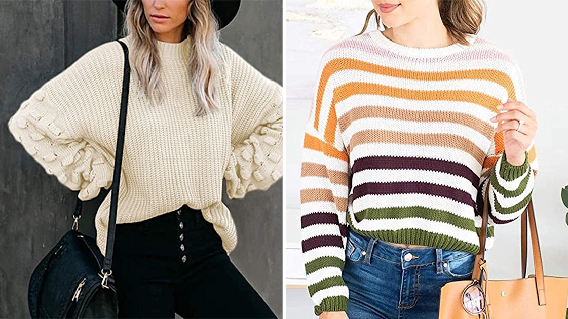 24 Chic Oversized Sweaters Under $40 On Amazon