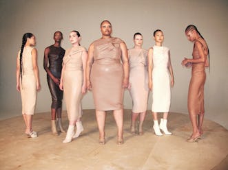 Fendi x SKIMS collaboration campaign.