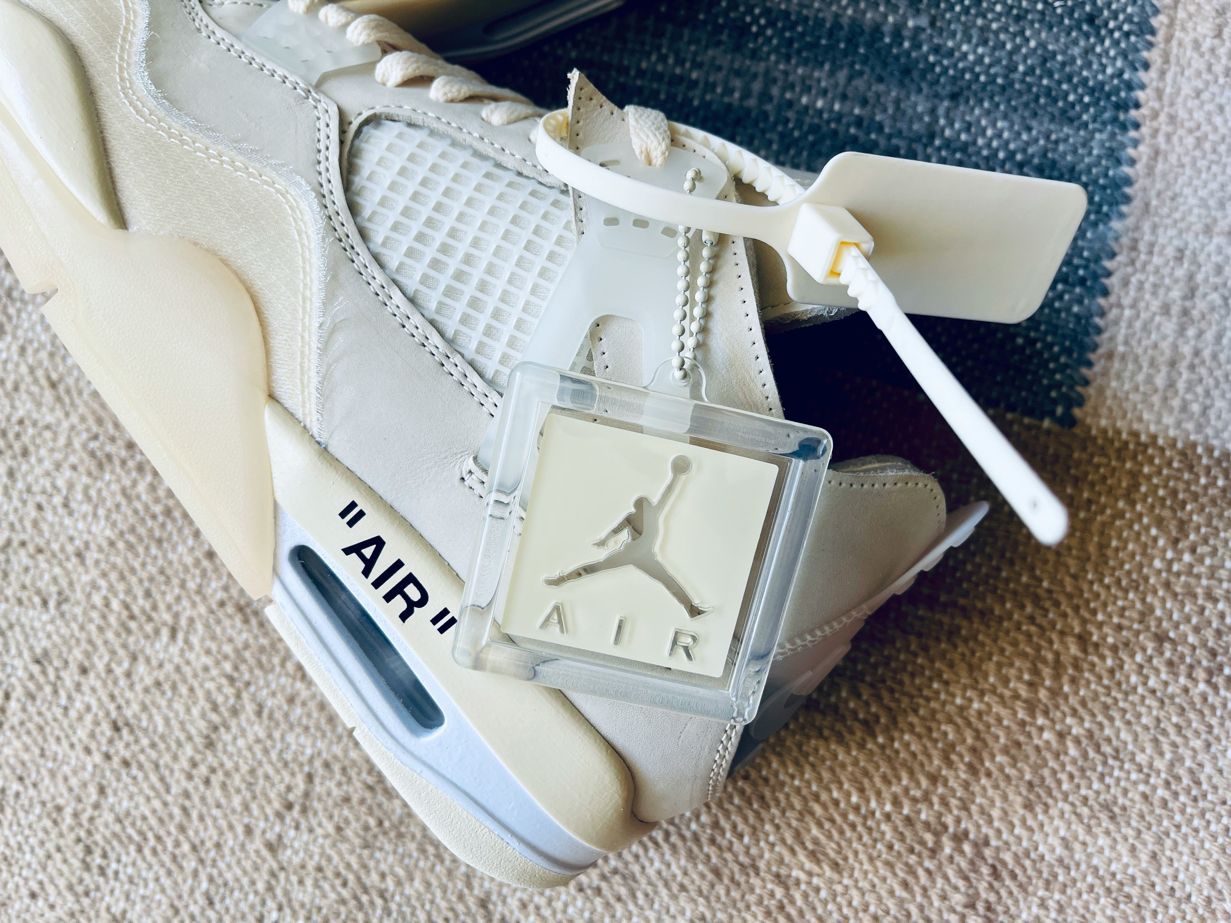 Wearing Nike's Off-White Jordan 4 'Sail': Best women's sneaker ever?