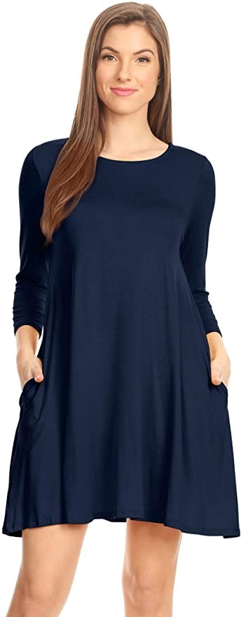 Simlu T-Shirt Dress With Pockets