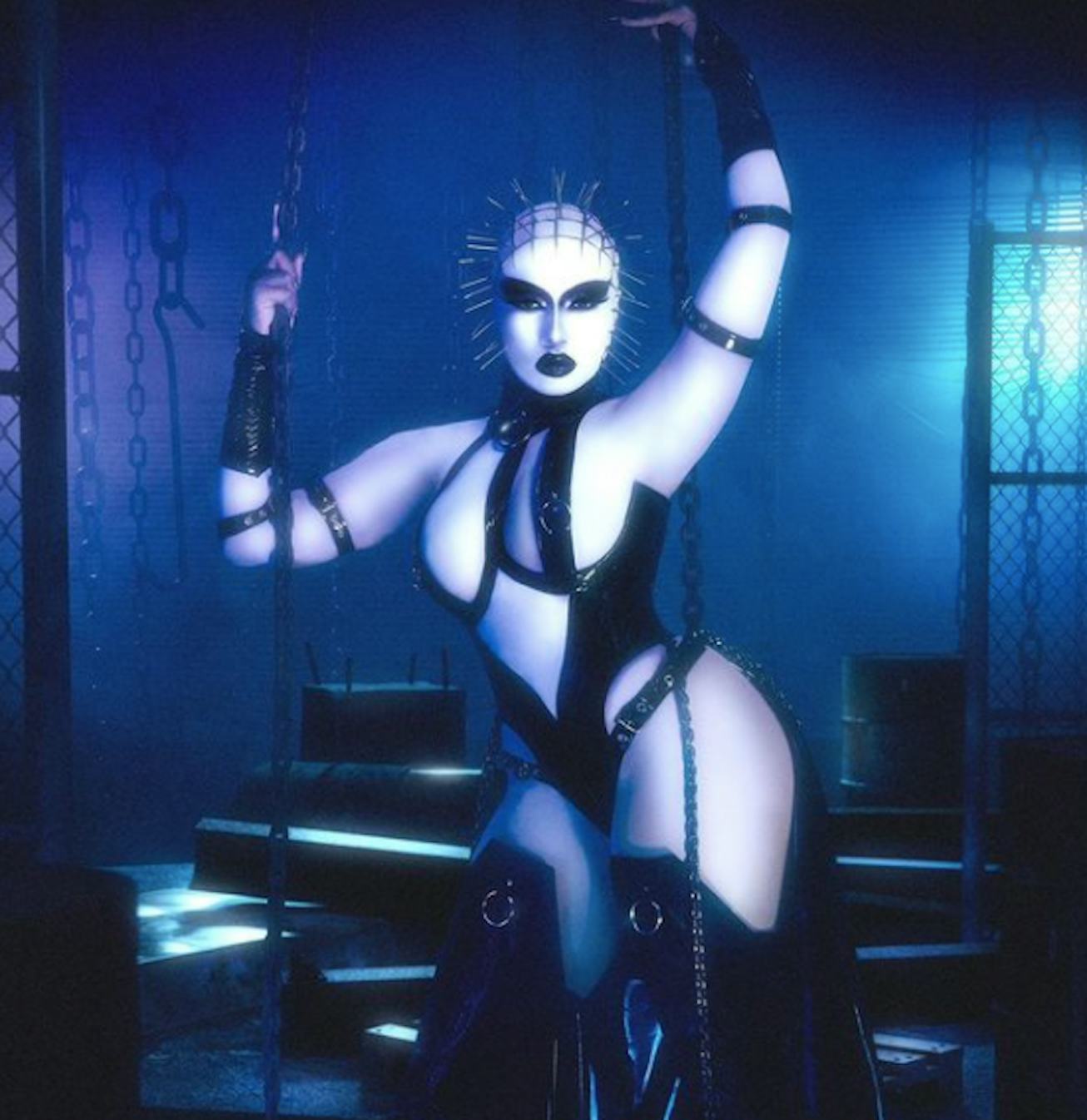 Megan Thee Stallion as Pinhead from Hellraiser