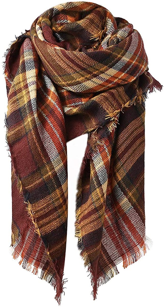 Zando Plaid Scarf