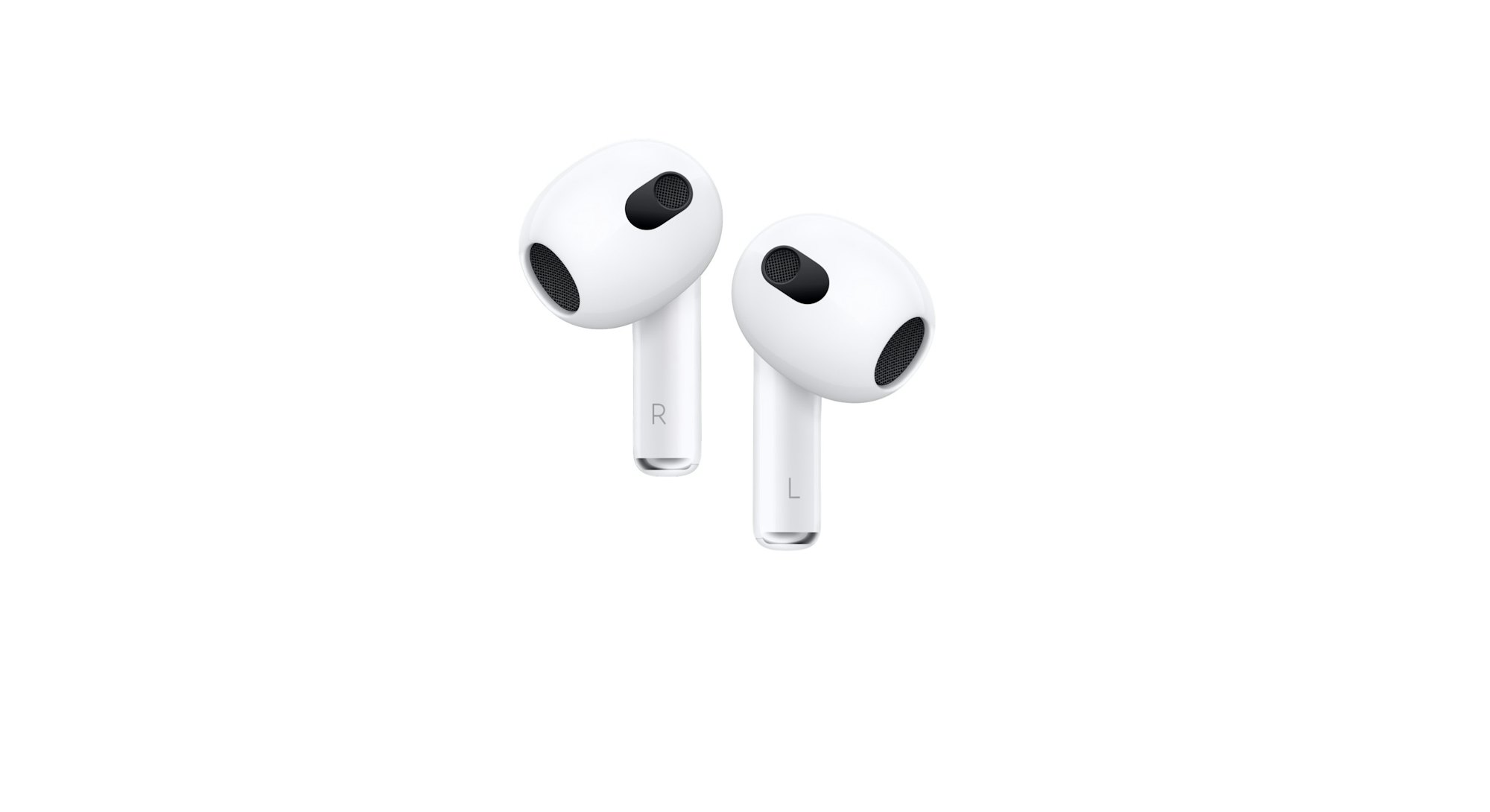 Apple's AirPods 3, the new redesigned earbuds