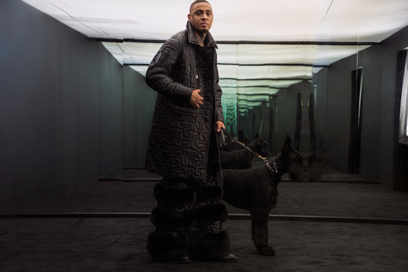 Telfar x Moose Knuckles collaboration.