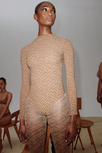 Fendi x SKIMS collaboration campaign.