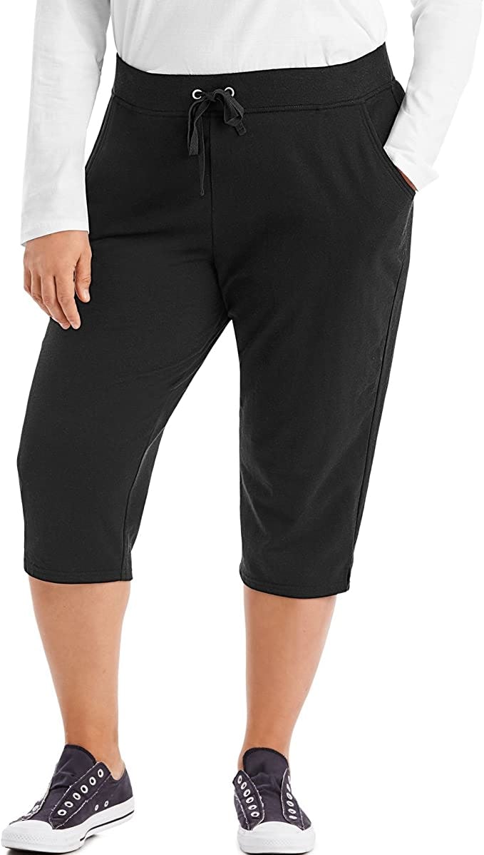 Just My Size Women&rsquo;s French Terry Capri