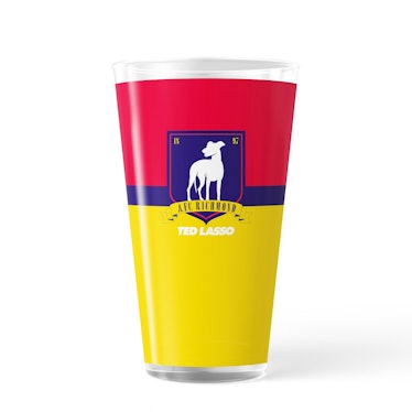 The official ted Lasso AFC Richmond Pint Glass for gifting
