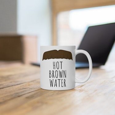 Ted Lasso Hot Brown Water Tea Mug for gifting