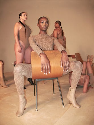 Fendi x SKIMS collaboration campaign.