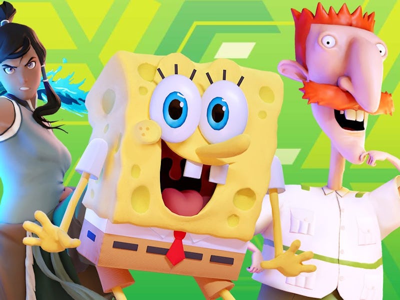 Nickelodeon All-Star Brawl korra spongebob nigel