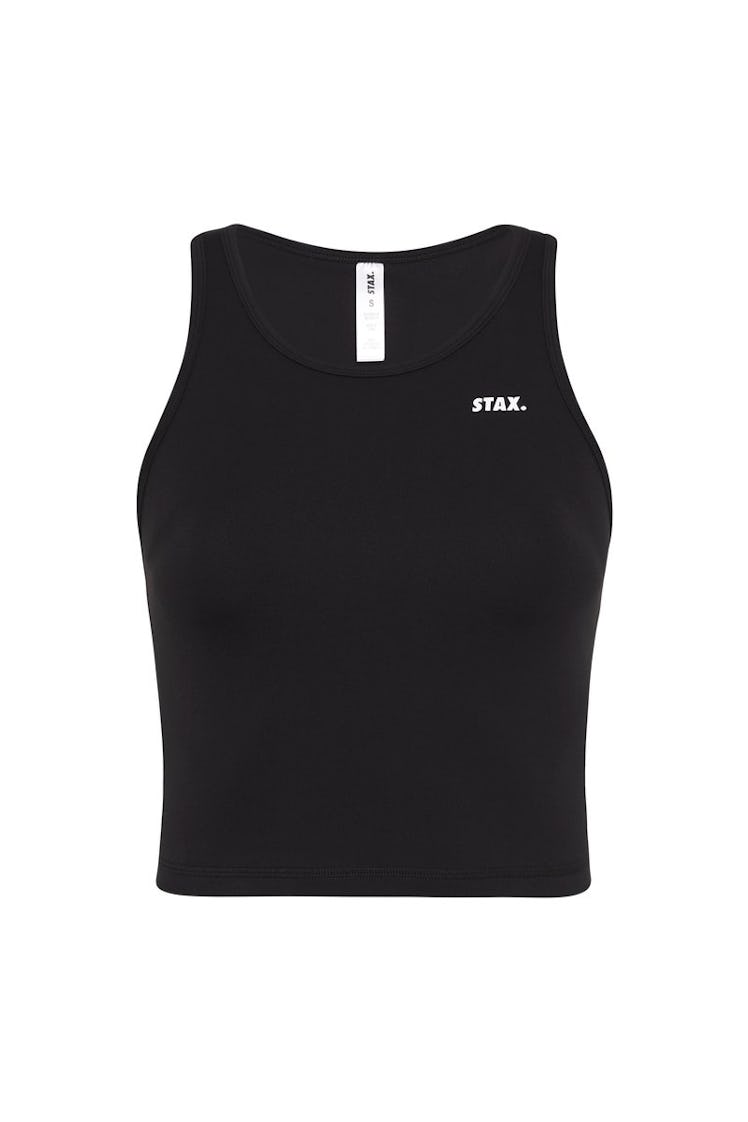 Best Black V1 Cropped Tank from STAX.