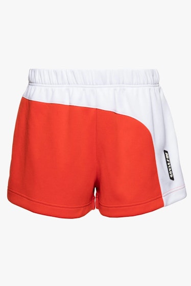New Balance and STAUD's color block shorts. 