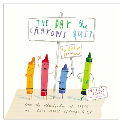 Cover art for 'The Day The Crayons Quit'