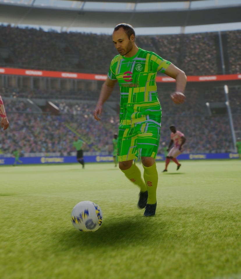 A screenshot from eFootball 2022