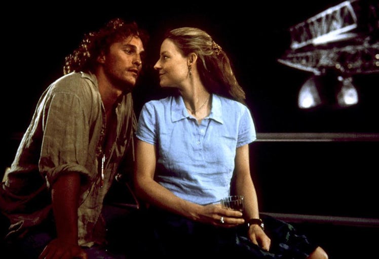 Matthew McConaughey and Jodie Foster in Contact. 