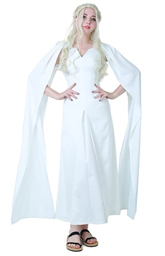 Miccostumes Daenerys Targaryen White Dress