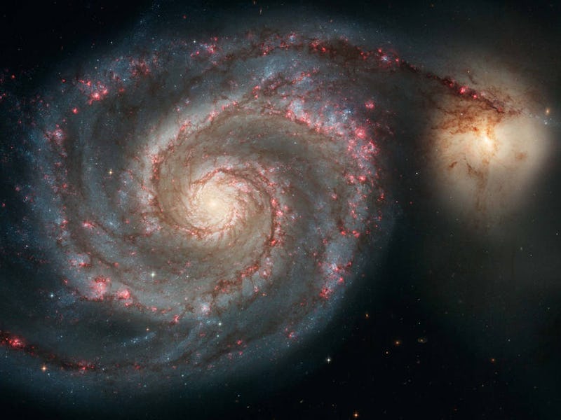 m51 galaxy and companion