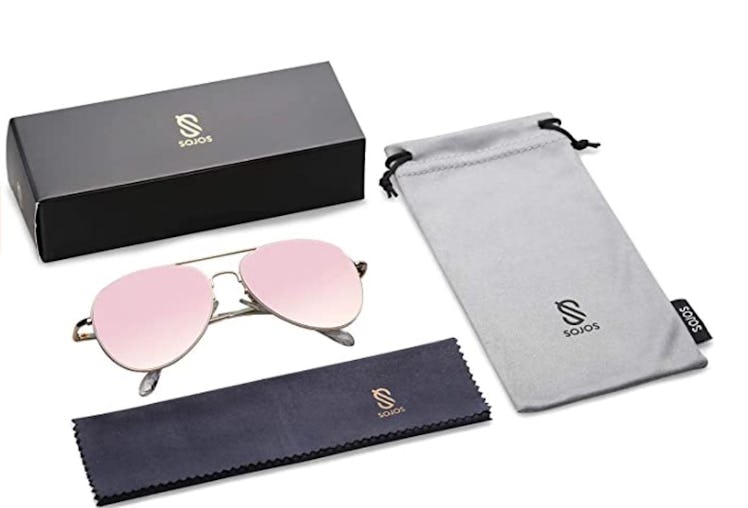 SOJOS Classic Aviator Sunglasses