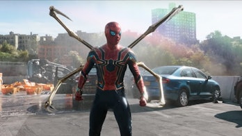 The Iron Spider suit in Spider-Man: No Way Home.