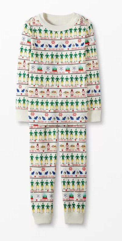 Hanna Andersson Kids Warner Bros™ Elf Long John Pajamas In Organic Cotton