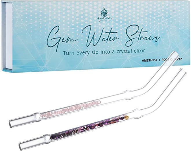 Ayana Wellness Gem Water Straws