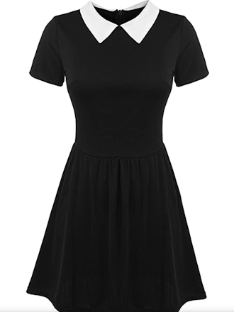 Amazon POGT Women's Halloween Costume Wednesday Addams