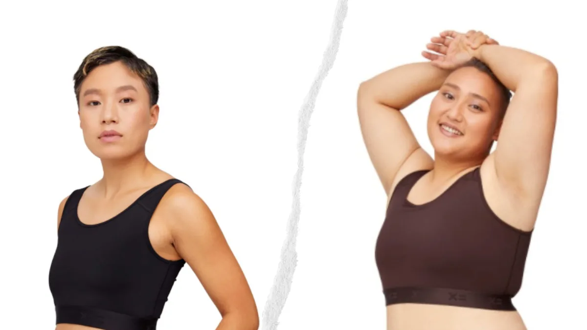 Is a sports bra safer than a binder?