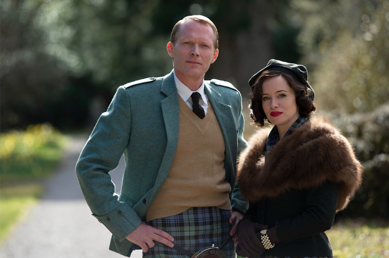 Paul Bettany as Ian Campbell, 11th Duke of Argyll and Claire Foy as Margaret Campbell, Duchess of Ar...