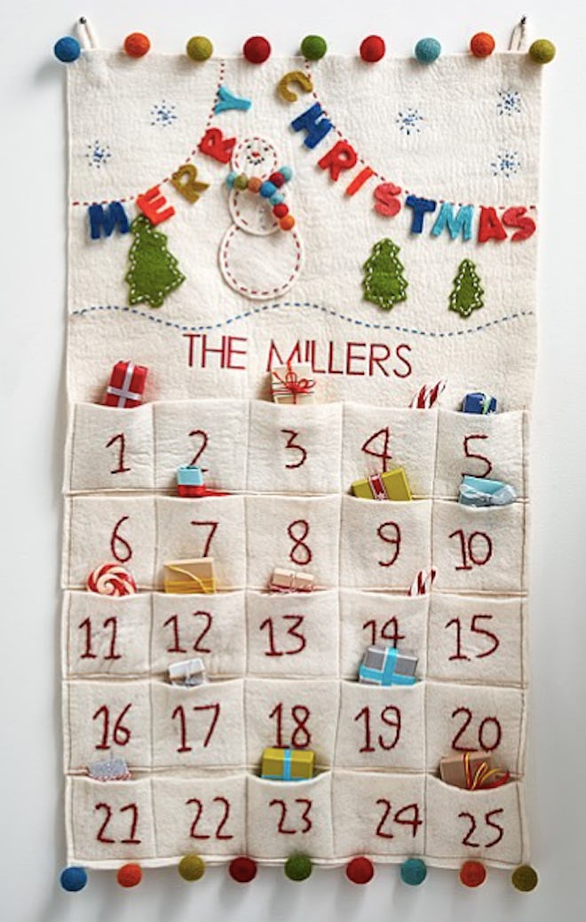 Personalized DIY advent calendar
