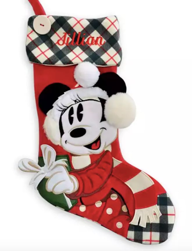 Personalized Mickey stocking