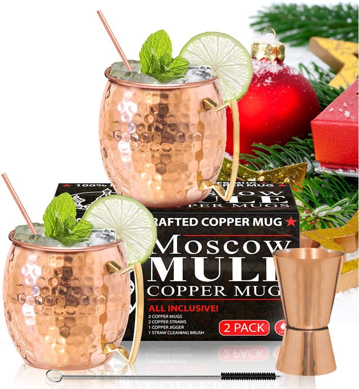 Benicci Moscow Mule Copper Mugs (2-Pack)