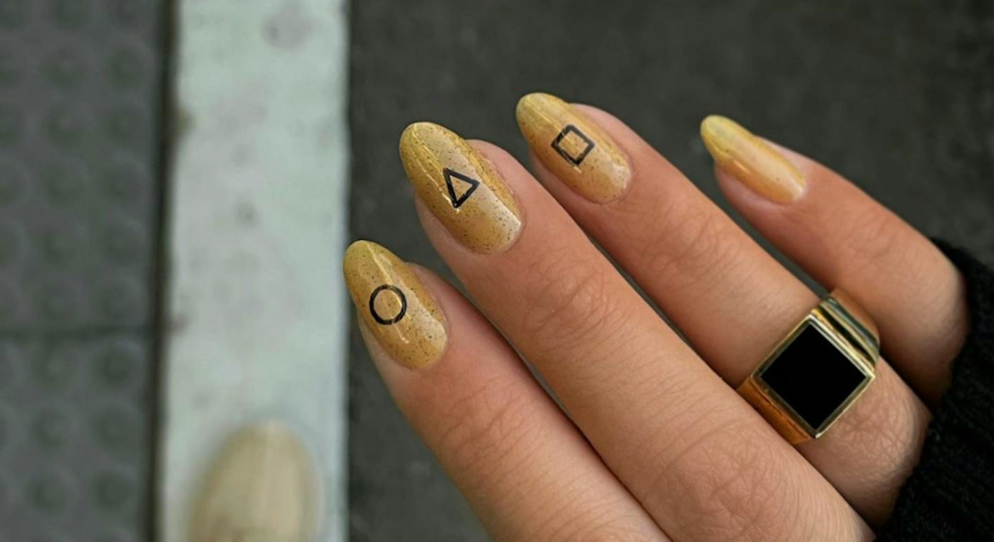Squid Game Nail Ideas For Your Most Dystopian Manicure Yet Squid Game Nail Ideas For Your Most Dystopian Manicure Yet