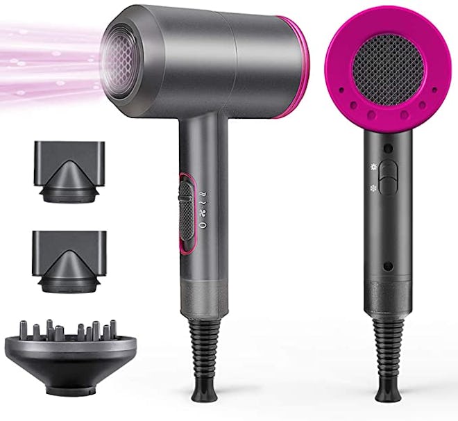 LPINYE Professional Hair Dryer with Diffuser Ionic Conditioning 