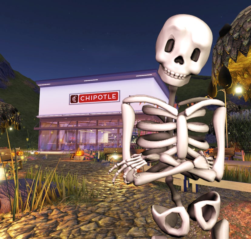 Chipotle's Boorito 2021 deal for free food on Halloween includes a new Roblox offer.