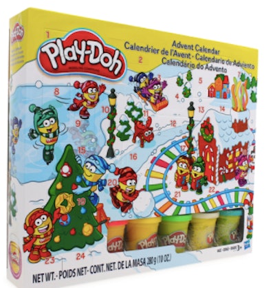 Play-Doh advent calendar