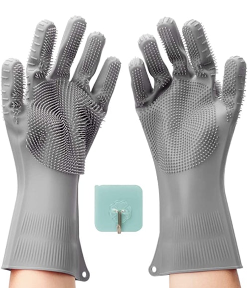 Yiwanda Silicone Dishwashing Gloves (1 Pair)