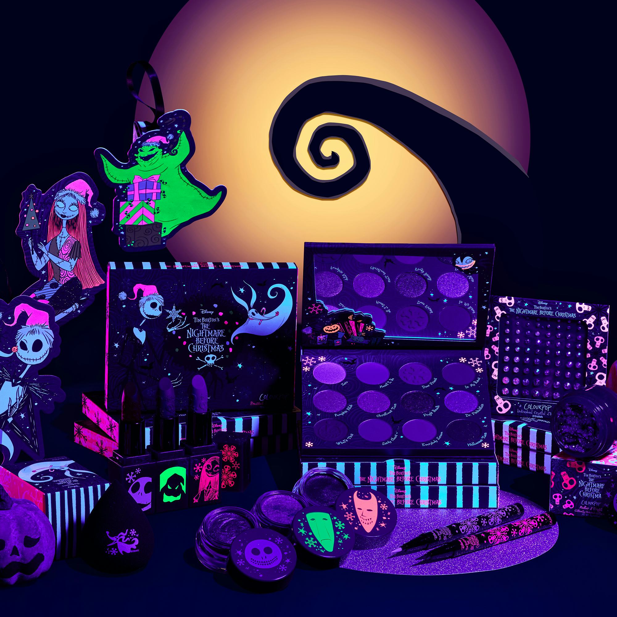 Colourpop nightmare before deals Christmas collection