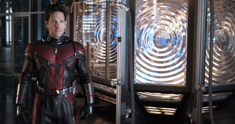 Paul Rudd as Scott Lang in 2018's Ant-Man and the Wasp
