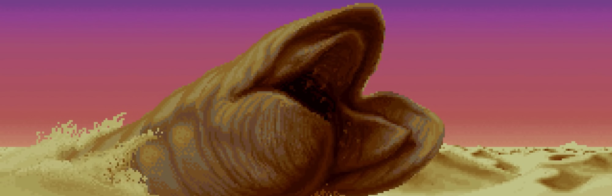 Screenshot from retro 1992 Dune video game