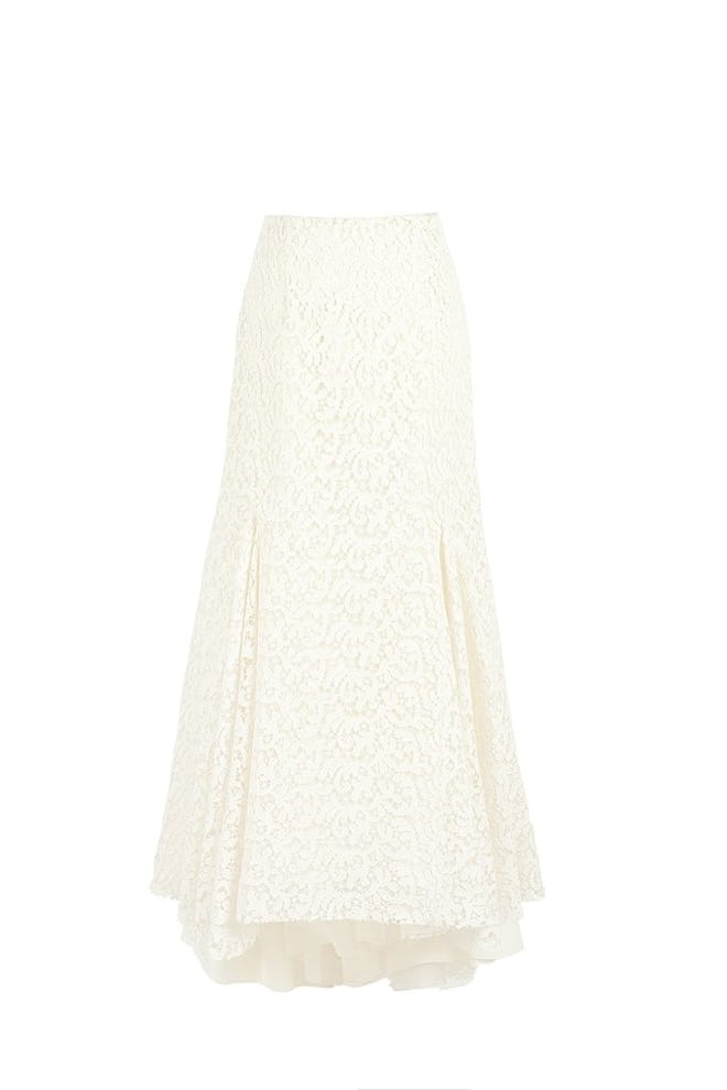 Alexandra Skirt in Guipure Ivory Lace from Brock Collection x Over The Moon.