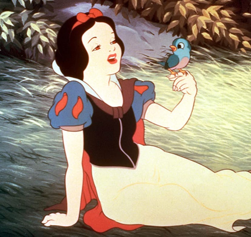 Or you could dress up as Snow White for Halloween.