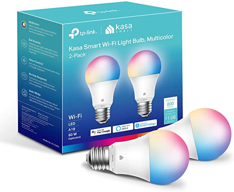 Kasa Smart Light Bulbs (2-Pack)