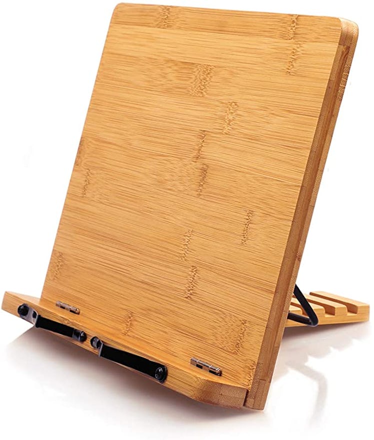 Pipishell Bamboo Book Stand