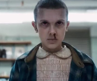 Eleven is the perfect Halloween costume for anyone with short hair.